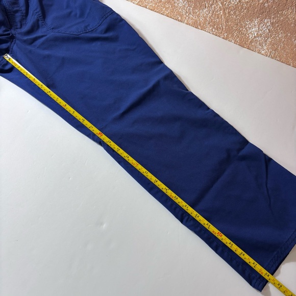 Cherokee Scrubs Set Workwear Revolution Zip Jacket & Pants Unisex Navy Sz Medium - Picture 10 of 16